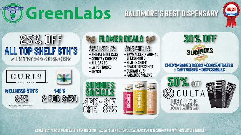 GreenLabs Greenlabs Weekly Deals