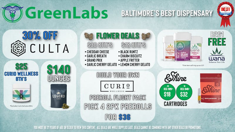 GreenLabs GreenLabs Weekend Deals