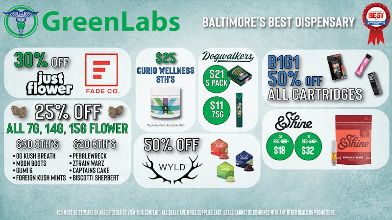 GreenLabs Greenlabs Weekly Deals