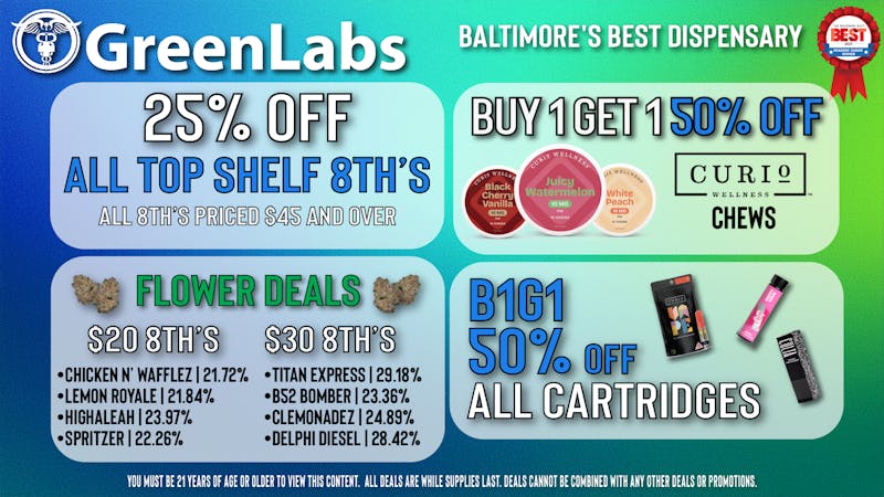 GreenLabs GreenLabs Weekly Deals