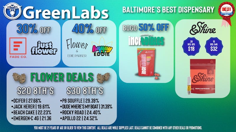 GreenLabs Greenlabs Weekly Deals