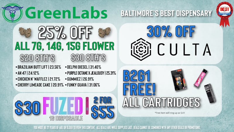 GreenLabs GreenLabs Weekend Deals