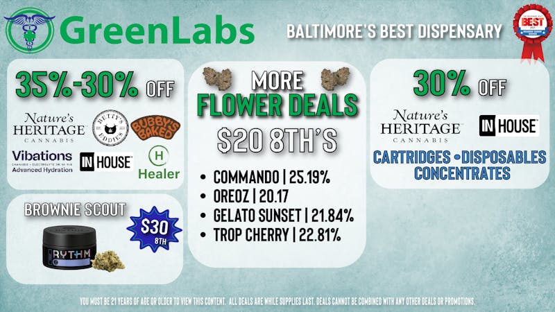 GreenLabs Greenlabs Weekend Deals