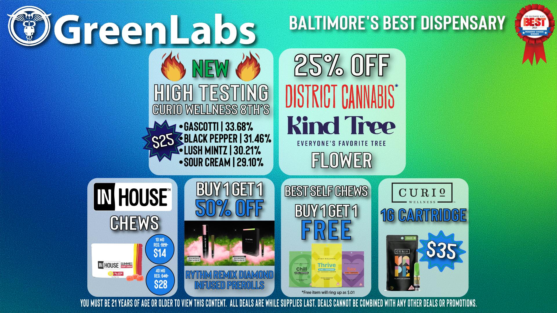 GreenLabs Greenlabs Weekly Deals