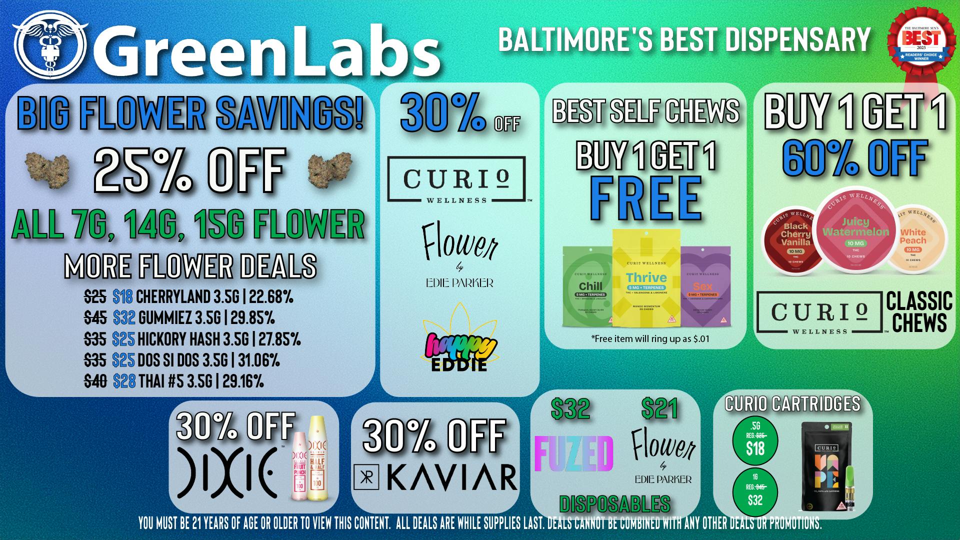 GreenLabs GreenLabs Weekend Deals