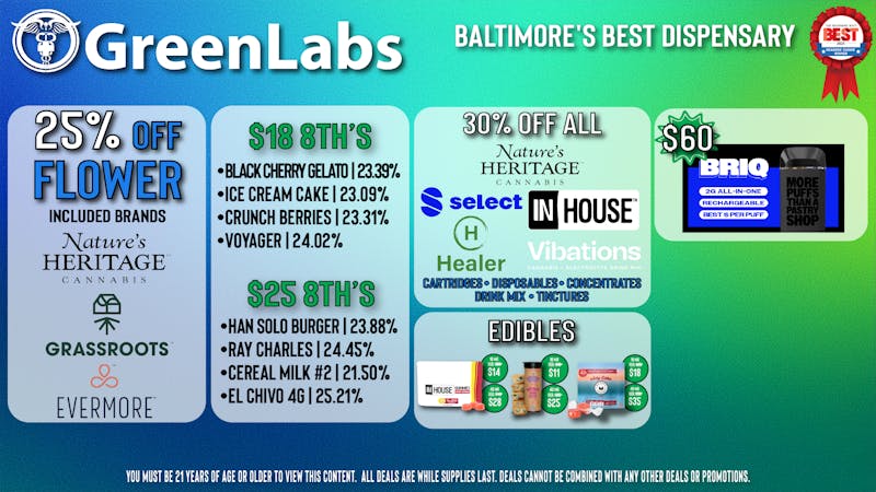 GreenLabs GreenLabs Weekend Deals