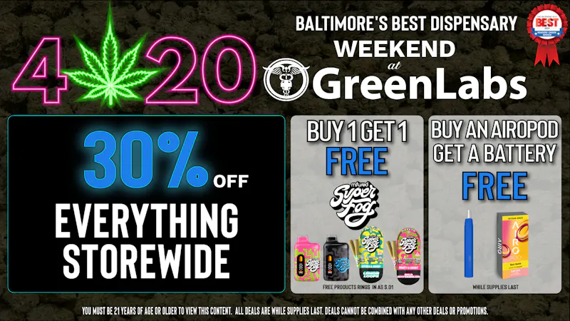 GreenLabs GreenLabs Weekend Deals