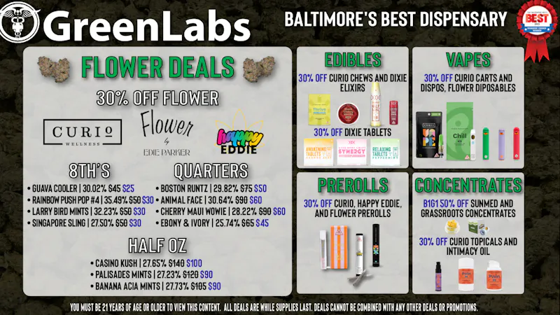 GreenLabs Greenlabs Weekend Deals