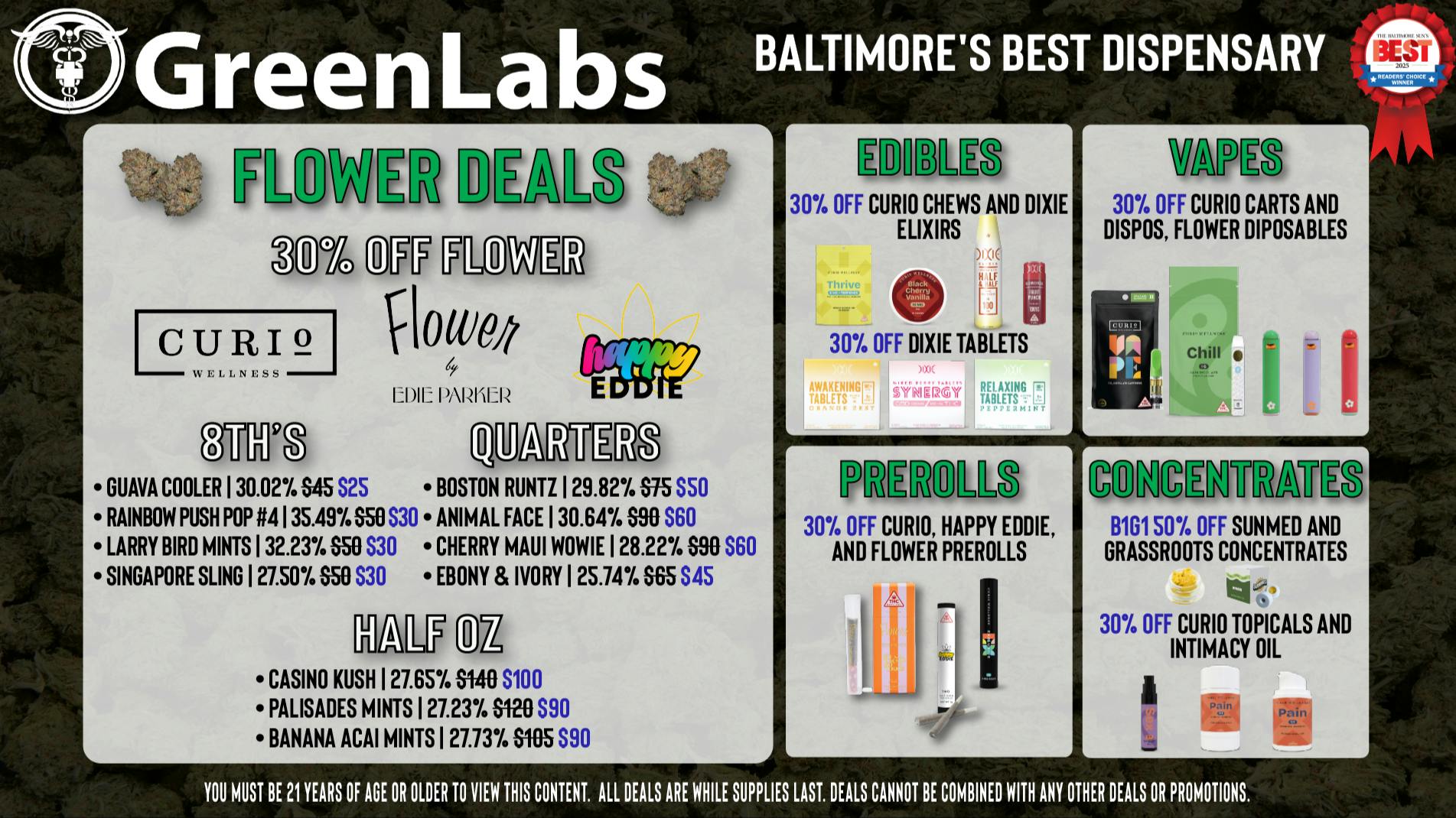 GreenLabs Greenlabs Weekend Deals