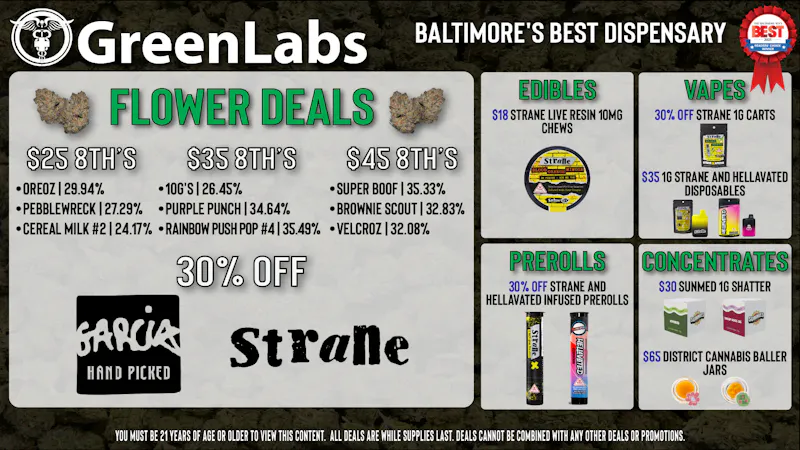 GreenLabs Greenlabs Weekday deals