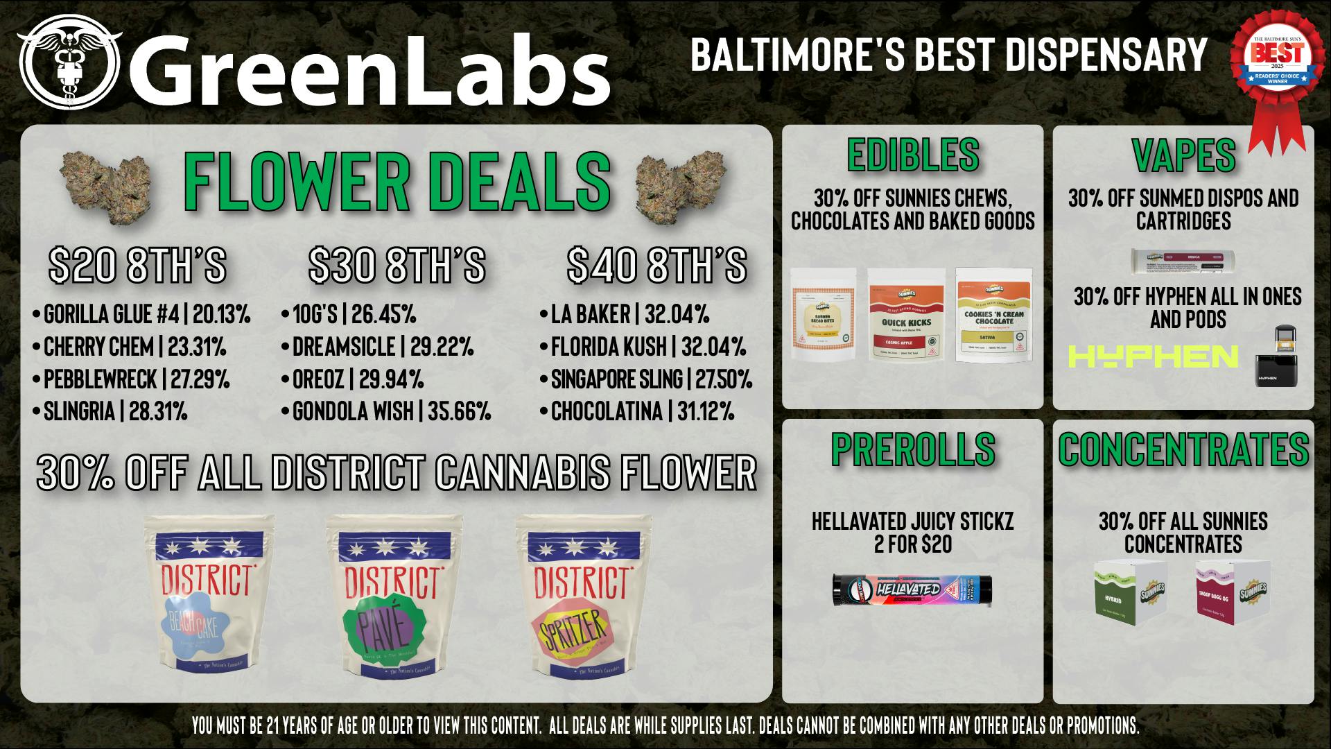 GreenLabs GreenLabs Weekly deals