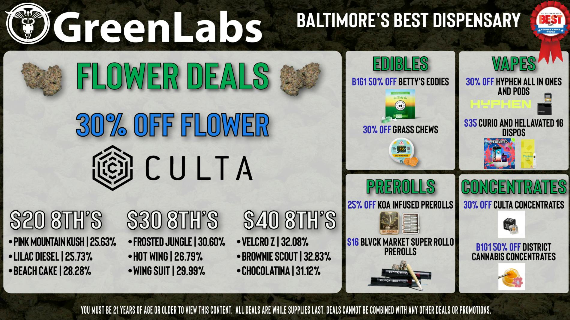 GreenLabs Greenlabs Weekend Deals