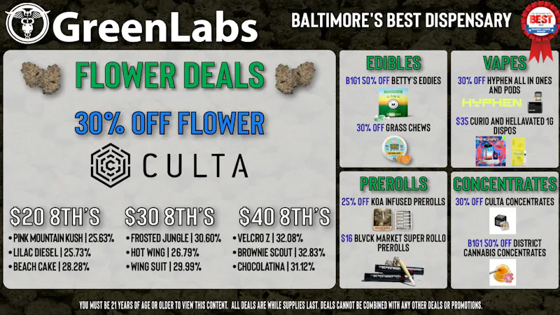 GreenLabs Greenlabs Weekend Deals
