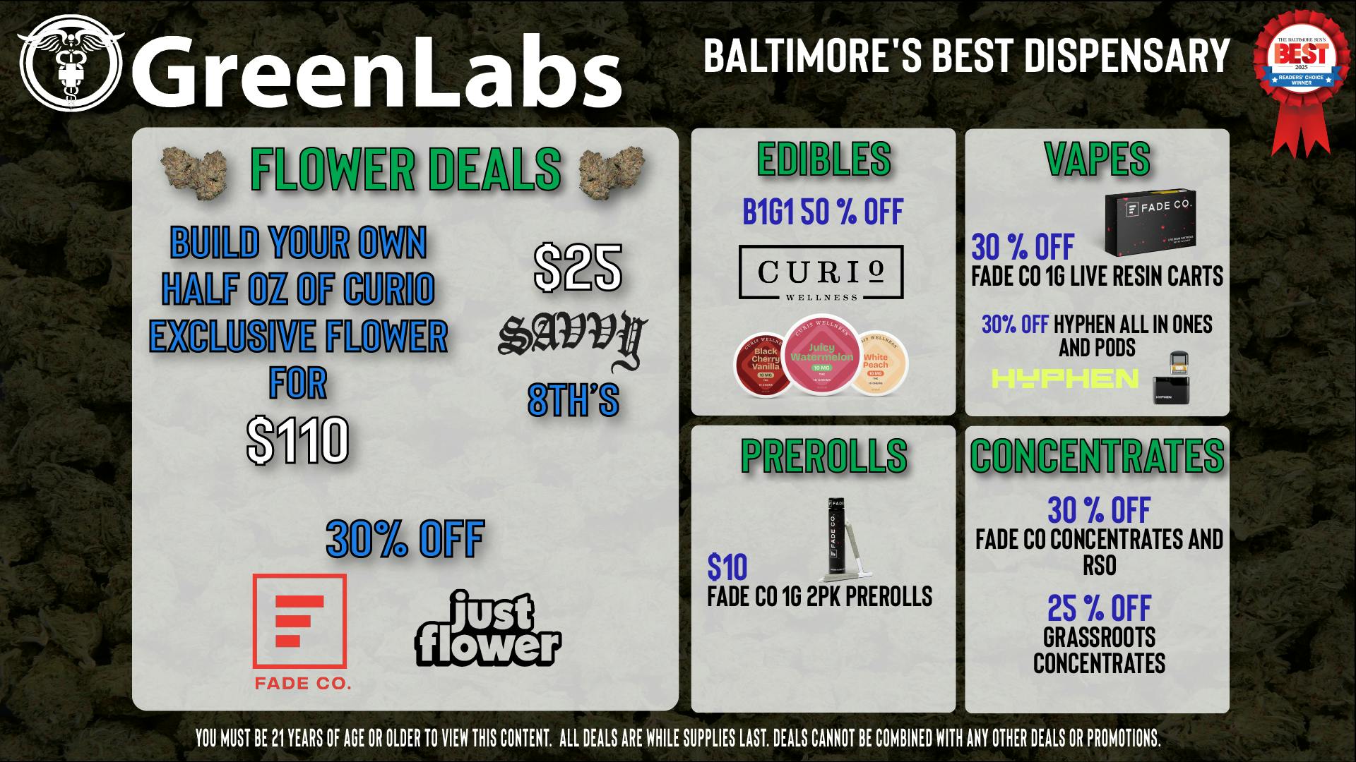 GreenLabs Greenlabs Weekday deals