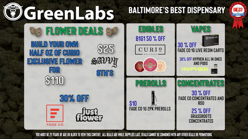 GreenLabs Greenlabs Weekday deals