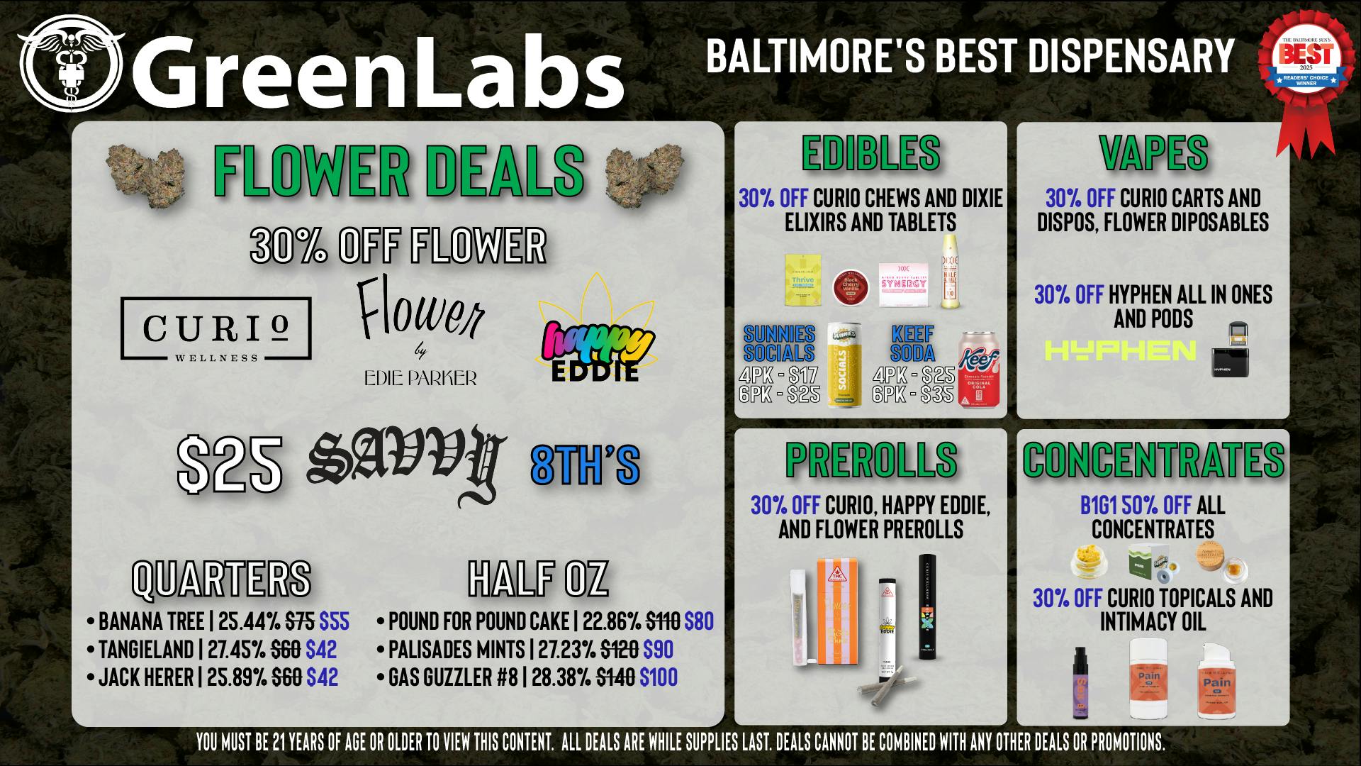 GreenLabs Greenlabs Weekend Deals