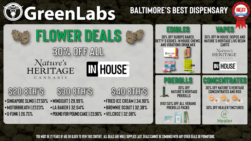GreenLabs Greenlabs Weekend Deals