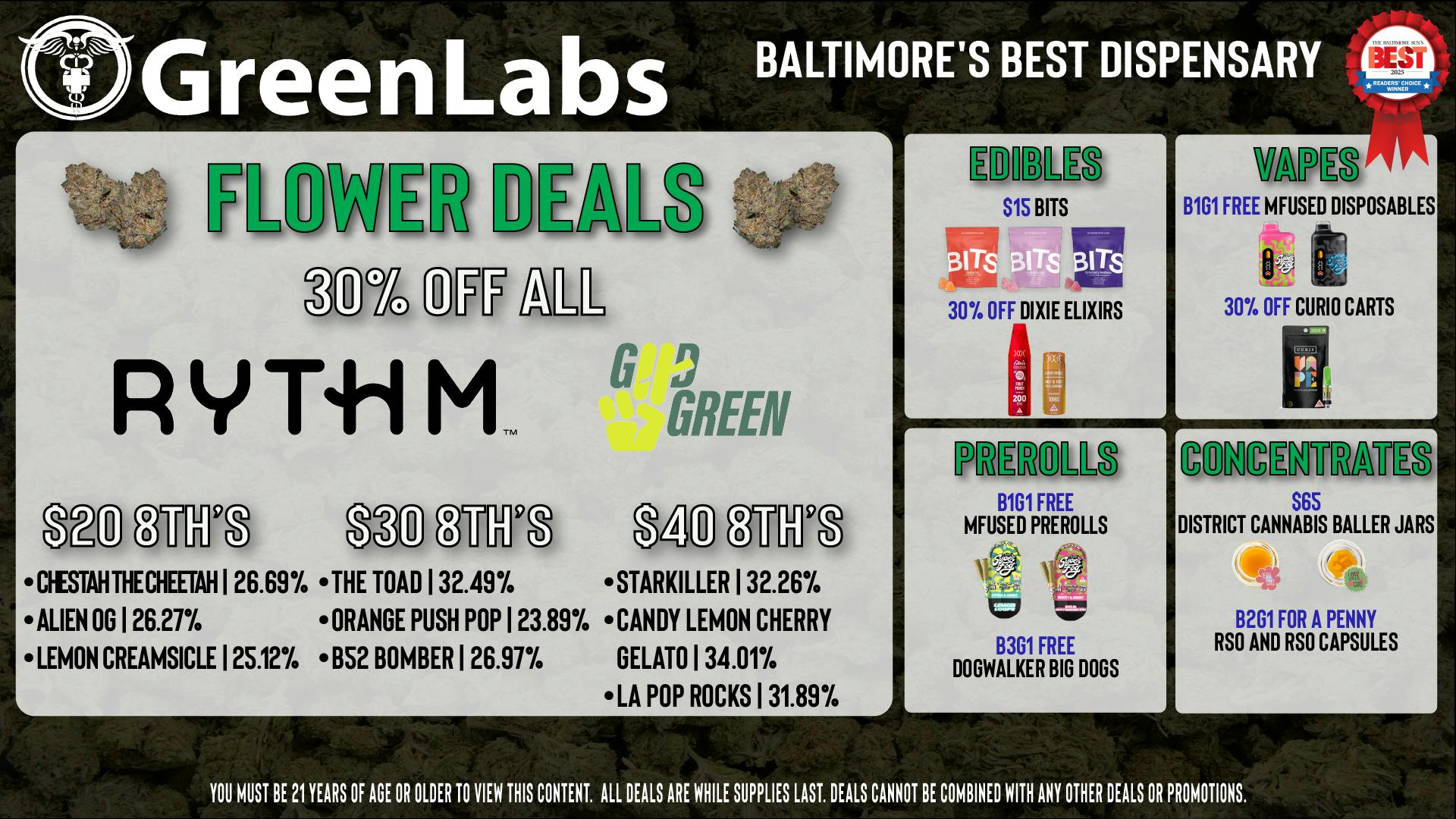 GreenLabs Greenlabs Weekly Deals