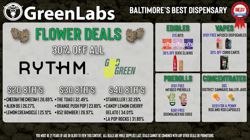 GreenLabs Greenlabs Weekly Deals
