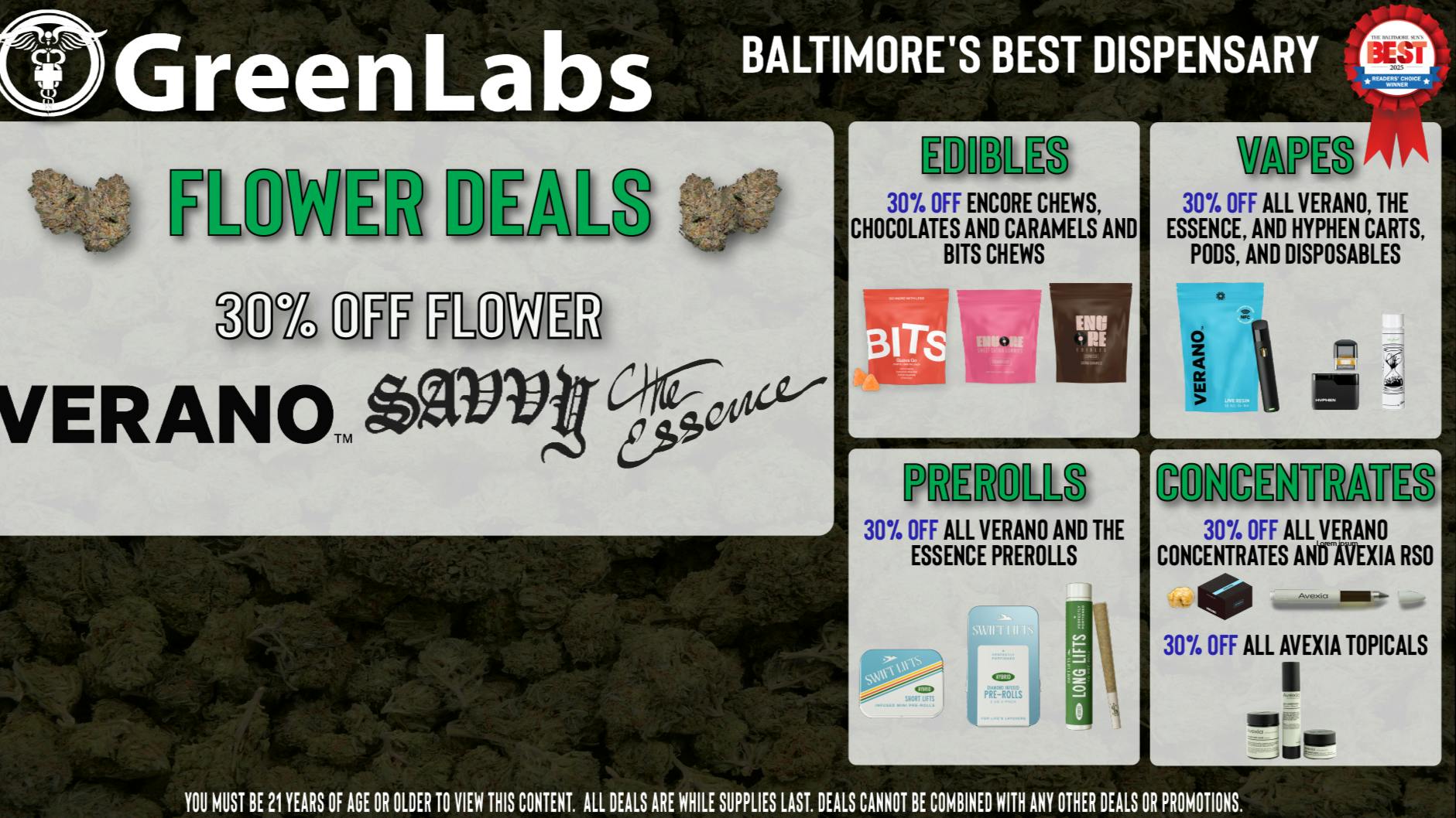 GreenLabs Greenlabs Weekend Deals