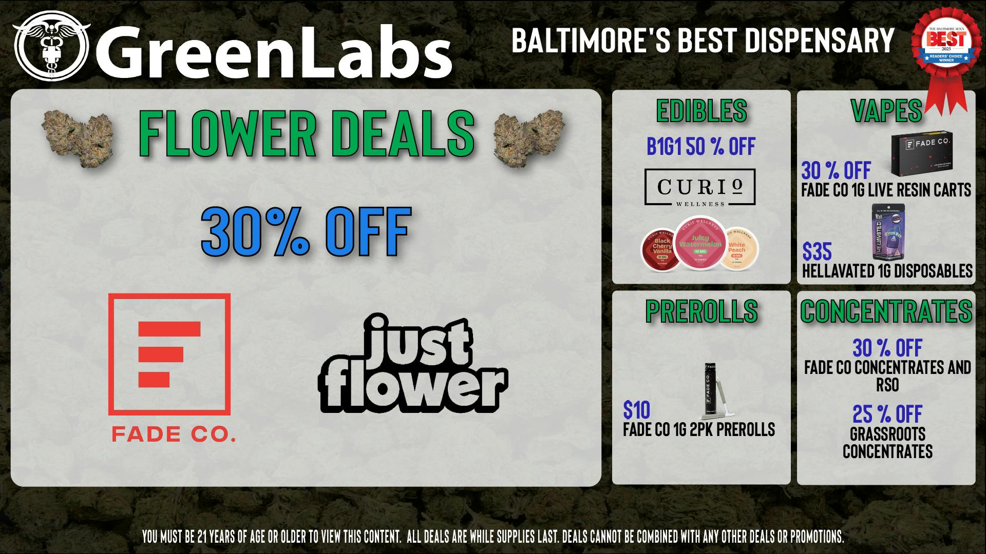 GreenLabs Greenlabs Weekly Deals