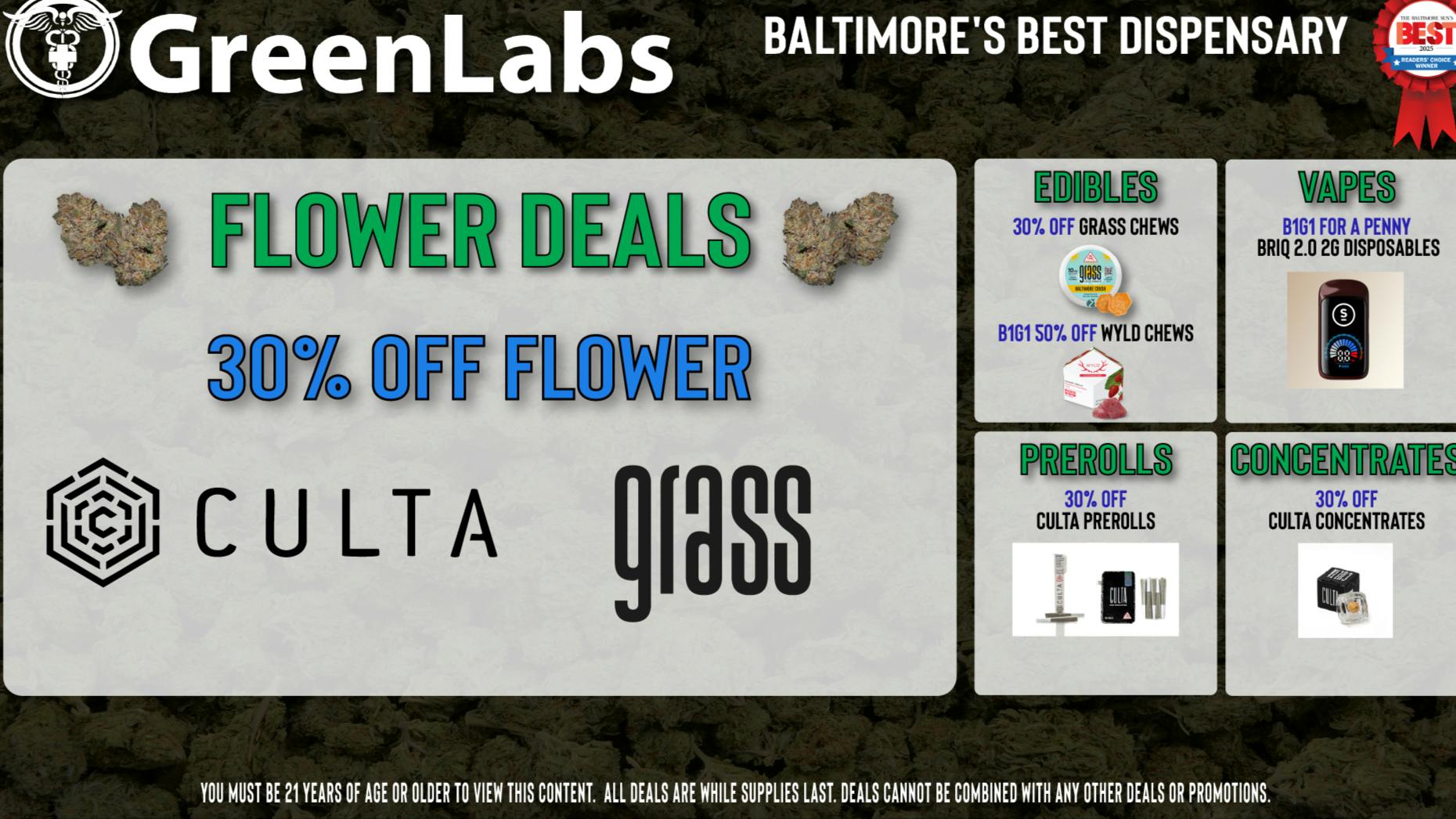 GreenLabs Greenlabs Weekend Deal