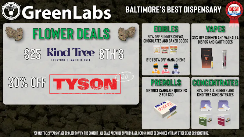 GreenLabs Greenlabs Weekly Deals