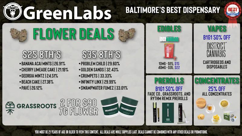 GreenLabs Greenlabs Weekly Deals