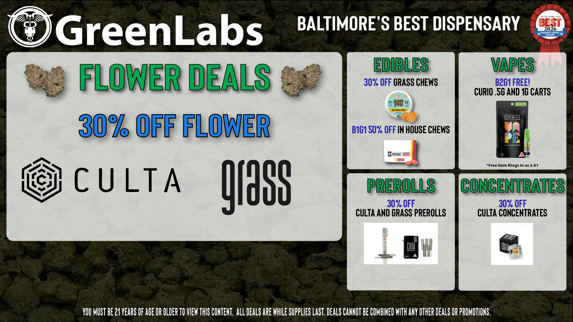 GreenLabs Greenlabs Weekend Deals