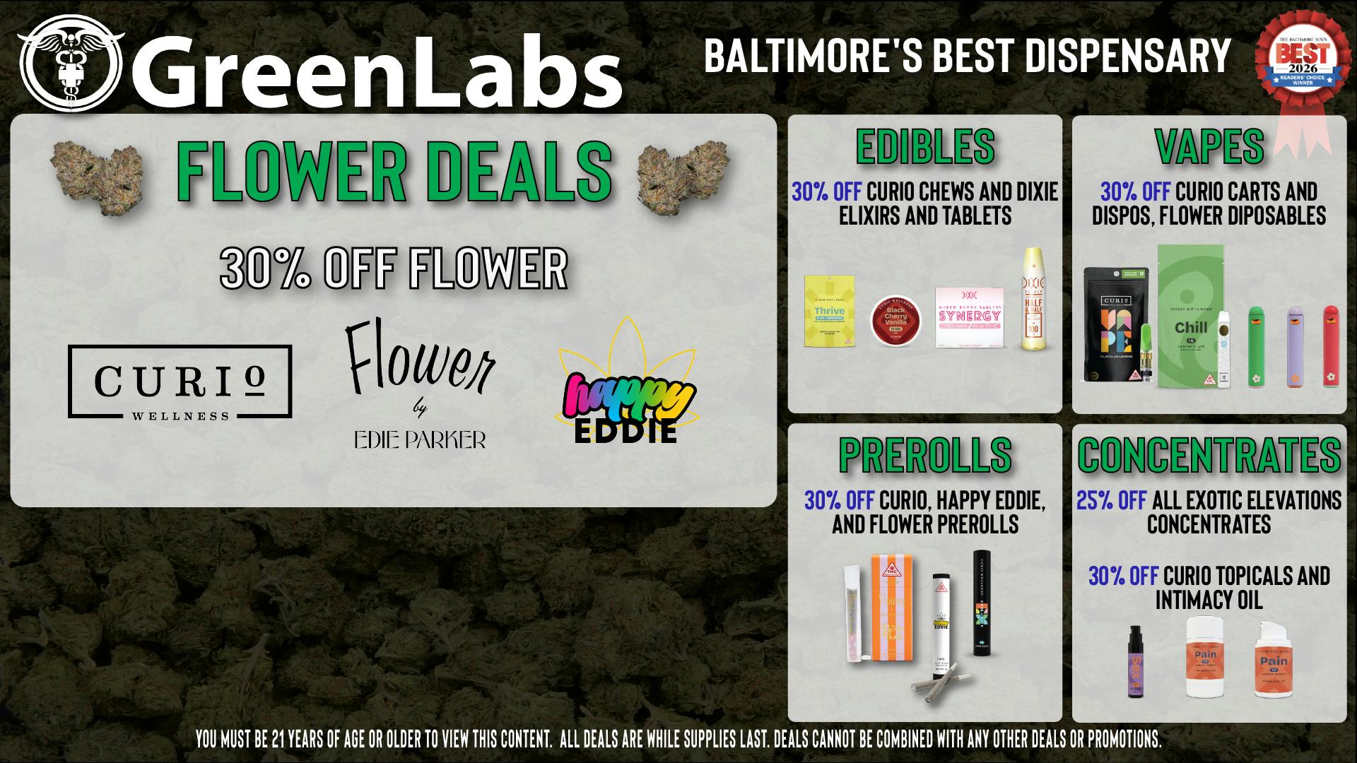 GreenLabs Greenlabs Weekend Deals