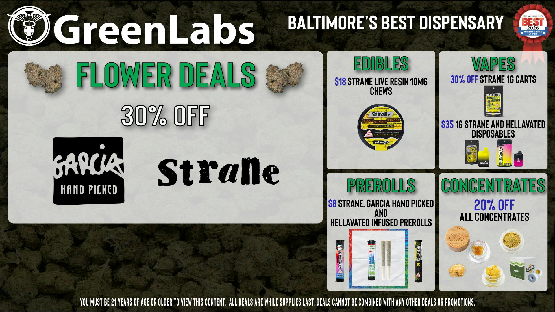 GreenLabs Greenlabs Weekly Deals