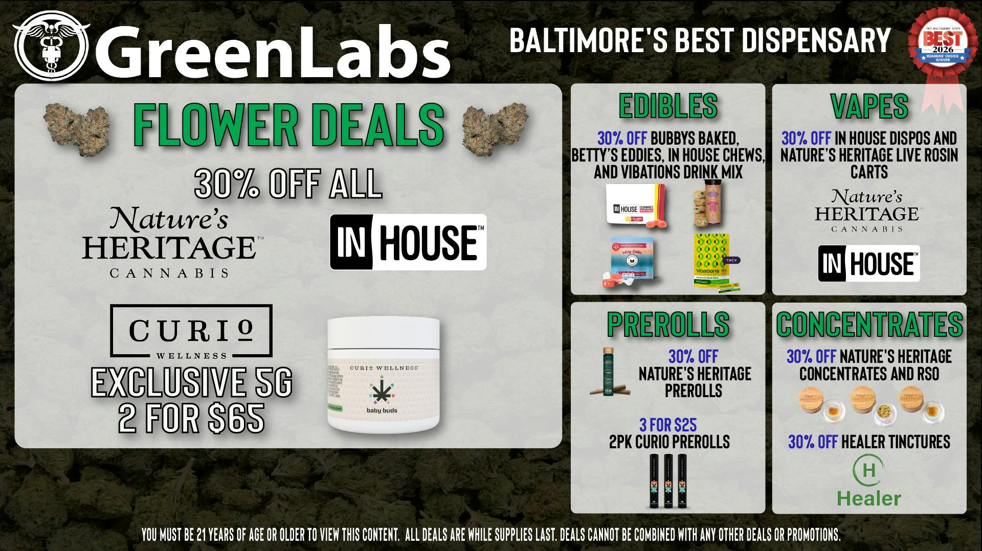 GreenLabs GreenLabs Weekend Deals