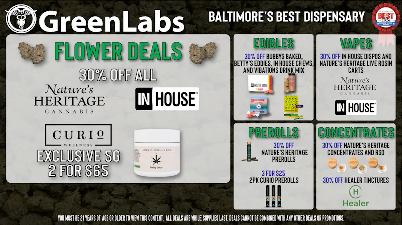 GreenLabs GreenLabs Weekend Deals