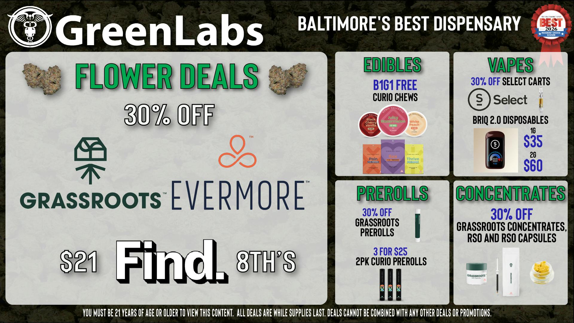 GreenLabs Greenlabs Weekly Deals