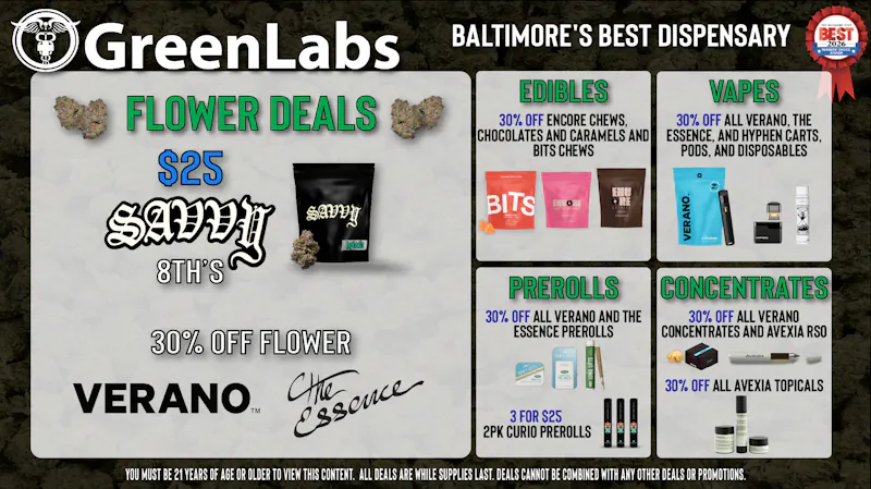 GreenLabs Greenlabs Weekend Deals