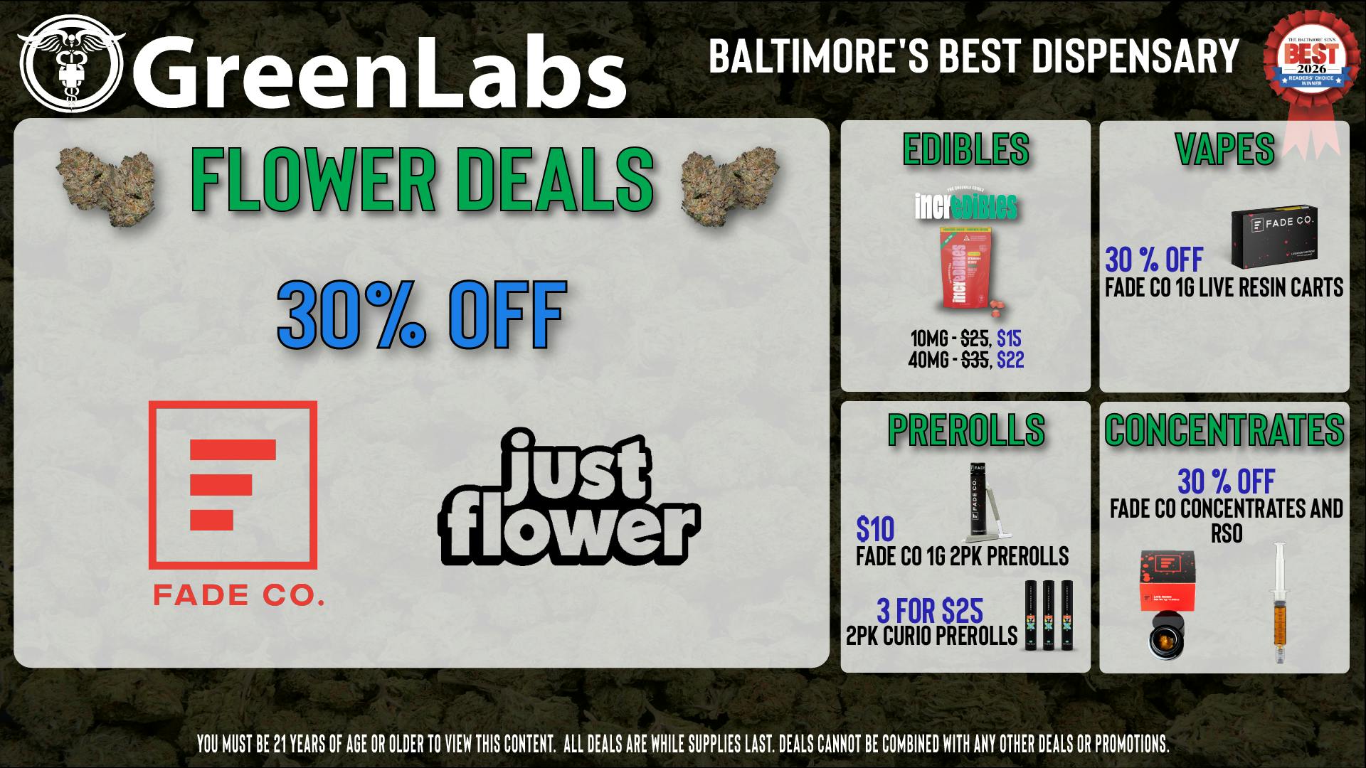 GreenLabs GreenLabs Weekly Deals