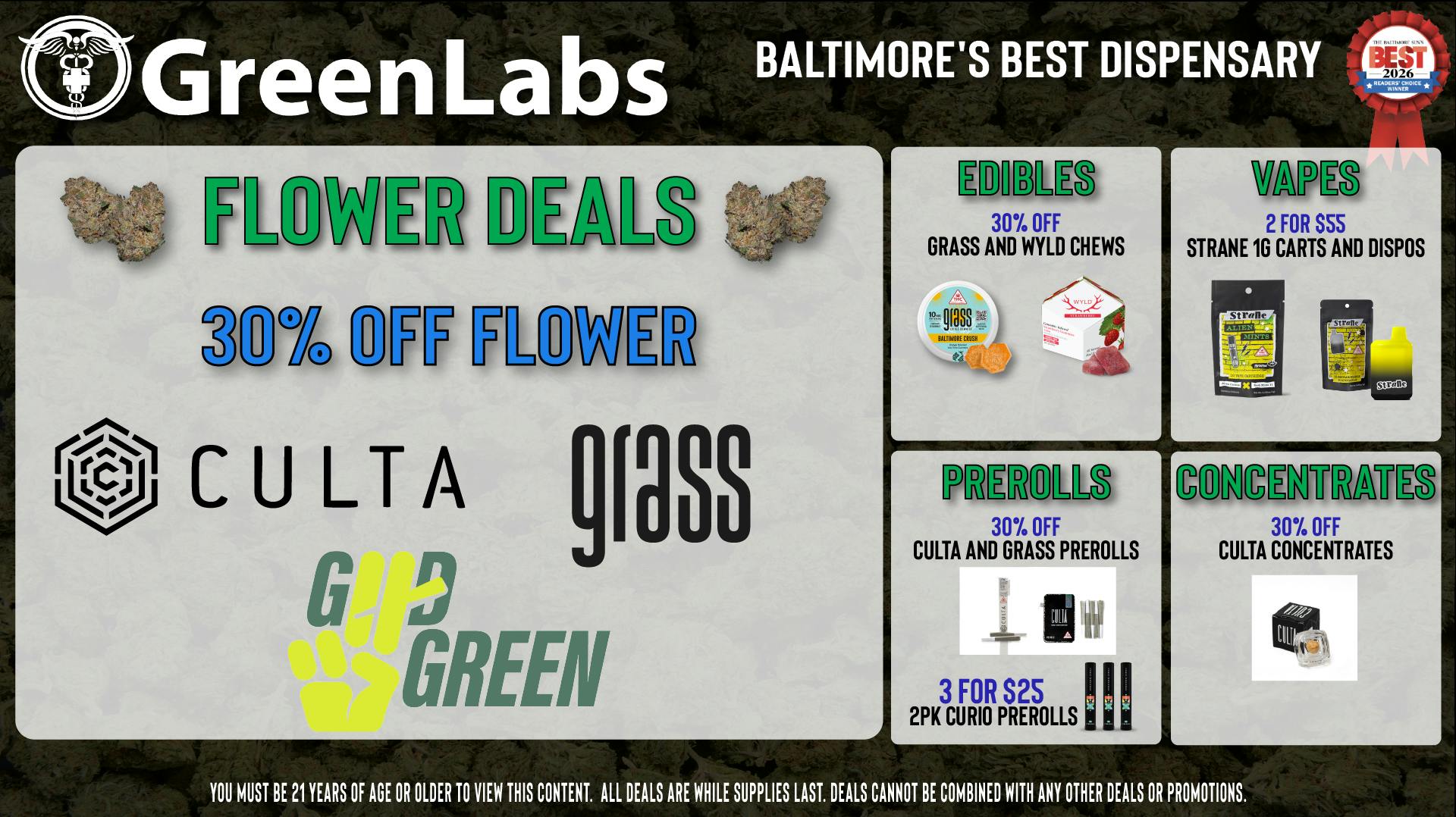 GreenLabs GreenLabs Weekend Deals
