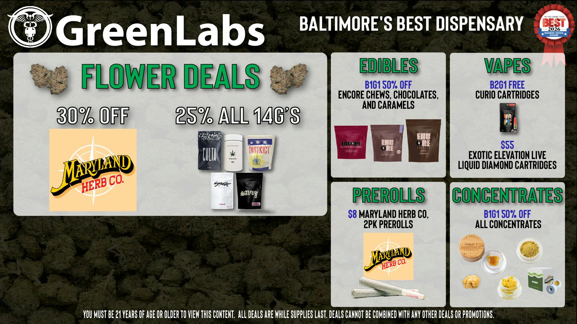 GreenLabs Greenlabs Weekly Deals