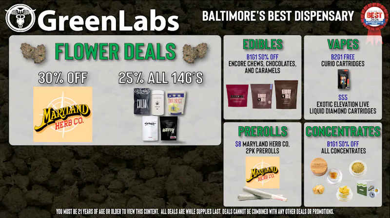 GreenLabs Greenlabs Weekly Deals