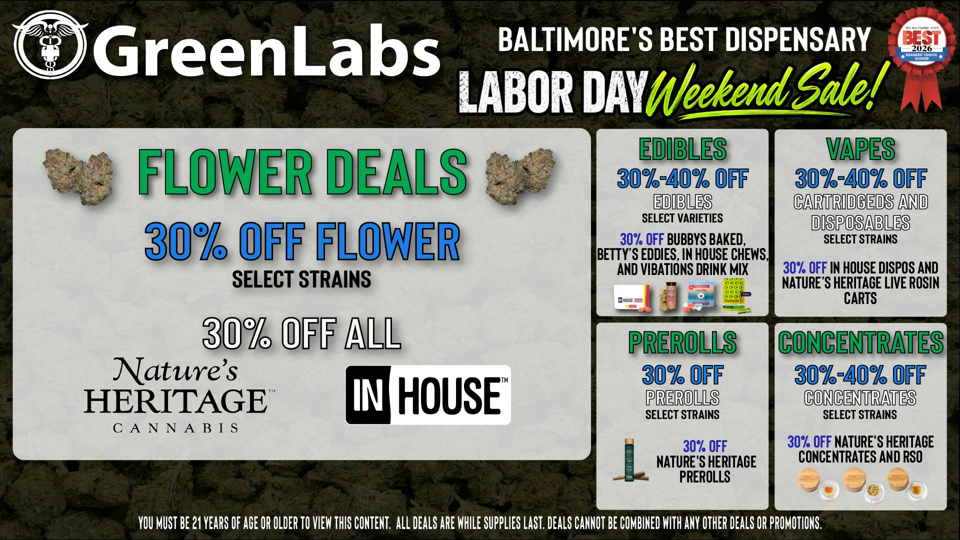 GreenLabs GreenLabs Weekend Deals