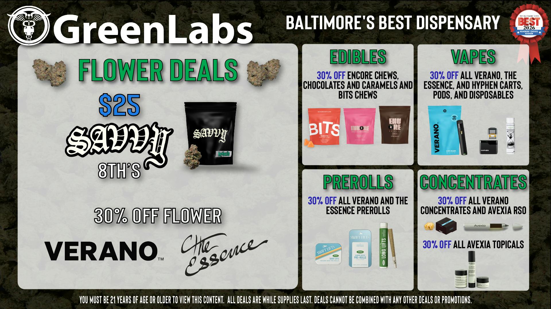 GreenLabs GreenLabs Weekend Deals