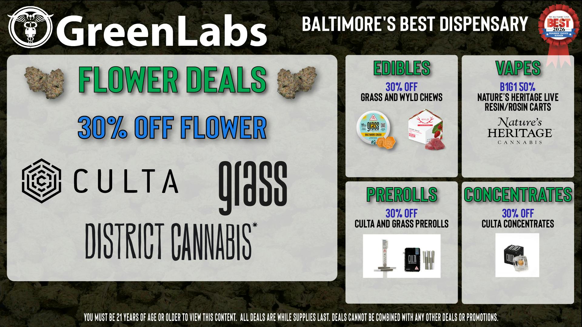 GreenLabs Greenlabs Weekend Deals