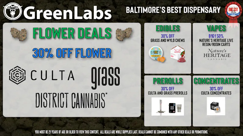 GreenLabs Greenlabs Weekend Deals