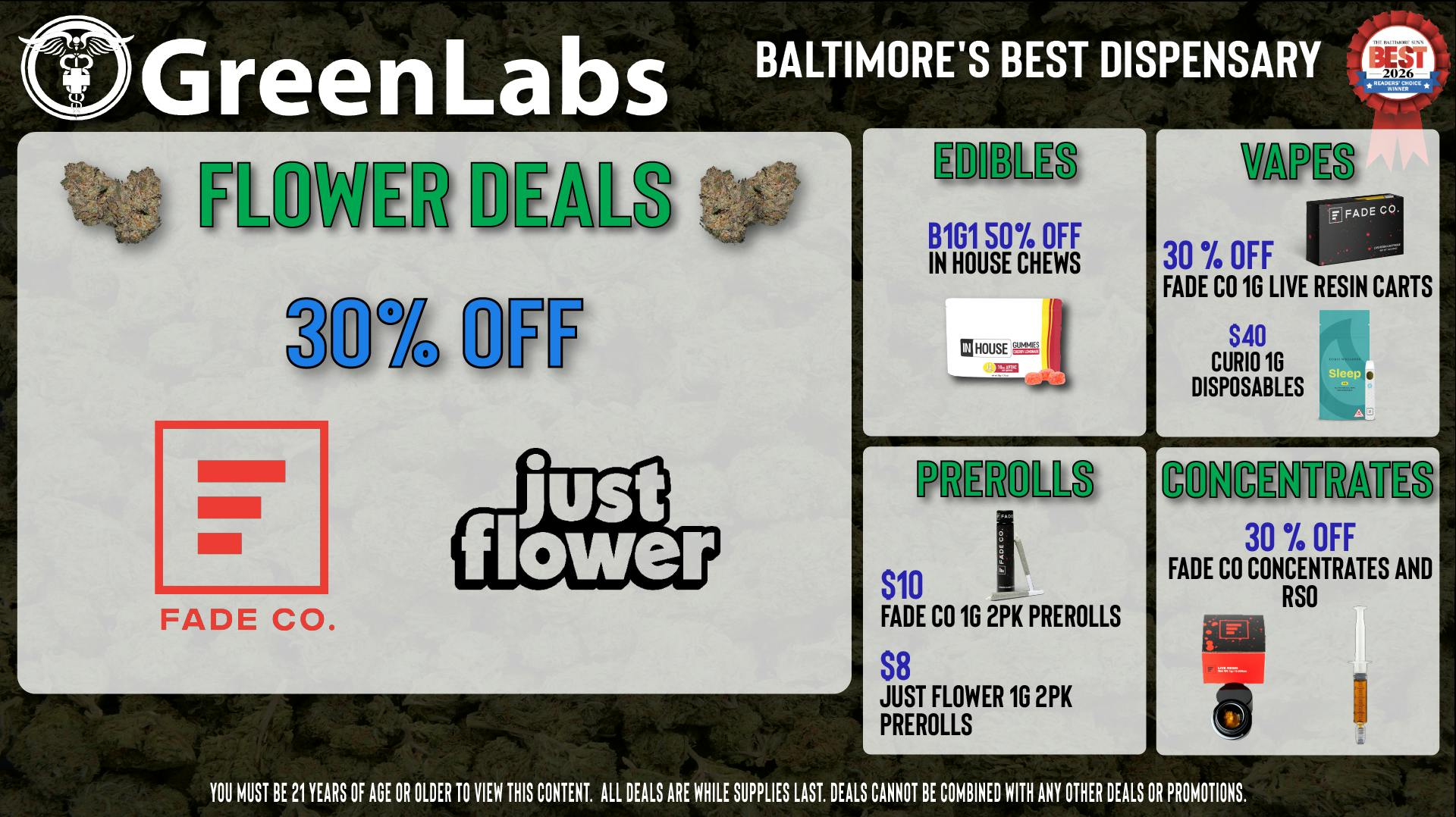 GreenLabs Greenlabs Weekly deals