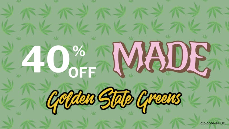 Golden State Greens Point Loma MADE - 40% OFF!