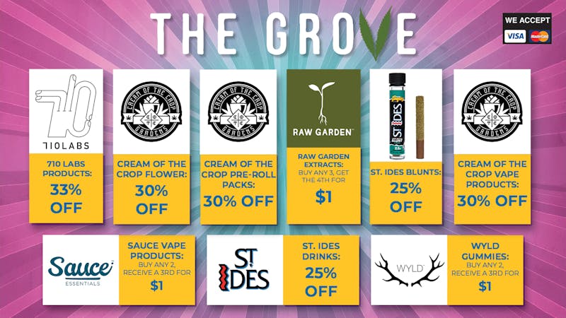 The Grove Delivery Daily Deals - Delivery & In-Store!