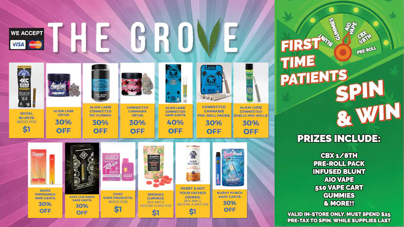 The Grove Delivery Daily Deals-Delivery & In-Store!