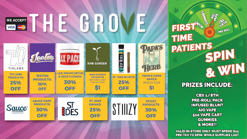 The Grove Delivery Daily Deals-Delivery & In-Store!