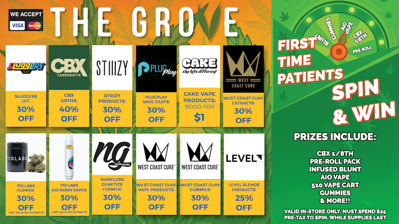 The Grove Delivery Daily Deals-Delivery & In-Store!