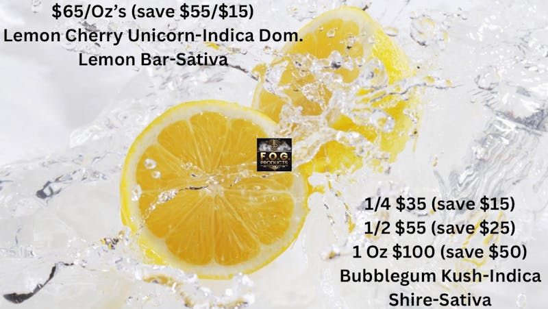 FOG Products FOG's $65/Oz's And Other Sales! Pic Shows $65/Oz's